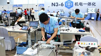 毫厘之間展技藝，智能工廠進賽場——106個賽項亮相第二屆山東省職業技能大賽網絡技術服務